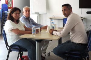 Encuentro del director de Cáritas Diocesana de Canarias con el alcalde de Agaete